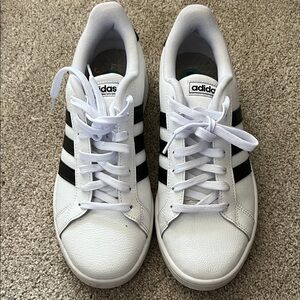 adidas White and Black Sneakers